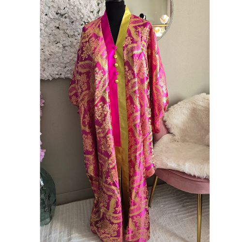 ROBE BROCARD ROSE